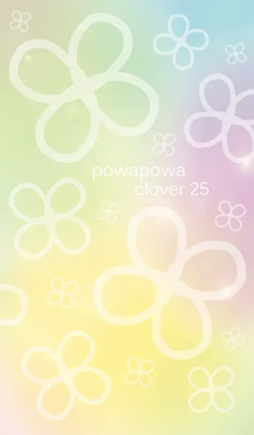 [LINE着せ替え] powapowa clover 25の画像1