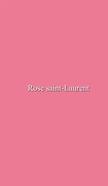 [LINE着せ替え] Rose saint-Laurentの画像1