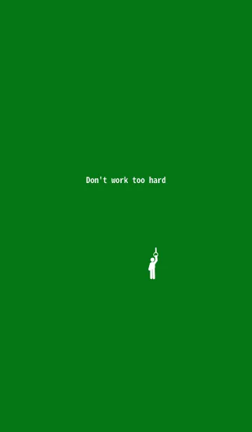 [LINE着せ替え] Don't work too hardの画像1