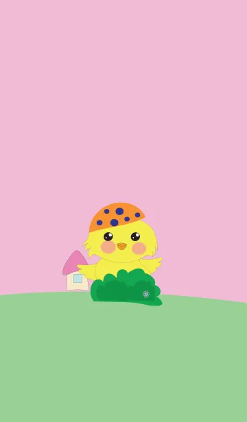 [LINE着せ替え] Little chicken 2の画像1