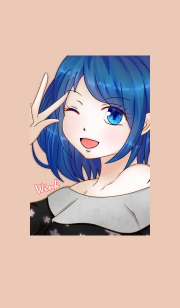 WinkのLINE着せ替え
