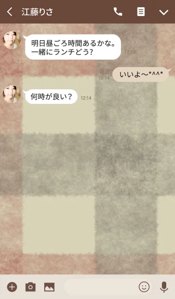 [LINE着せ替え] ブランケット*スモーキーカジノの画像3