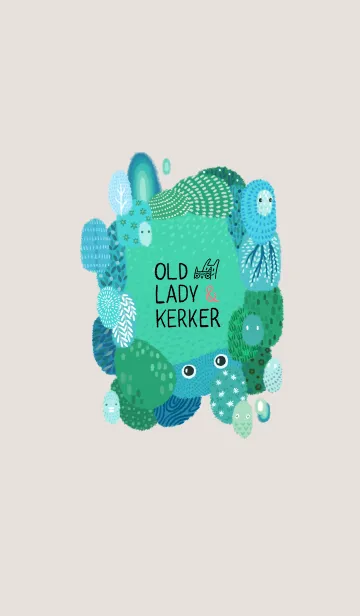 [LINE着せ替え] OldLady ＆ KerKer 夏の森の画像1