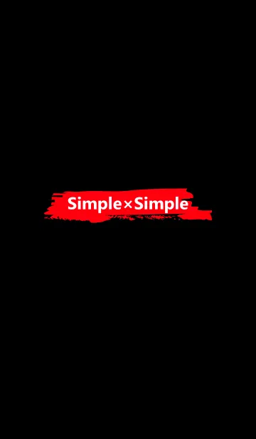 - Simple×Simple -のLINE着せ替え