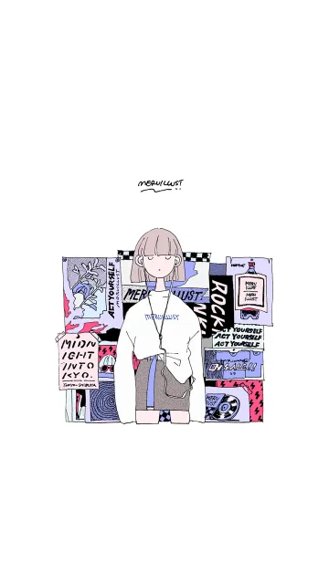 [LINE着せ替え] EMOTIONAL GIRLの画像1