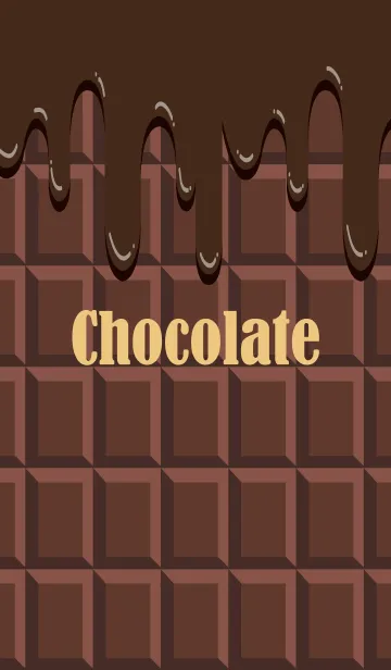 cacao chocolate 70% Theme.のLINE着せ替え