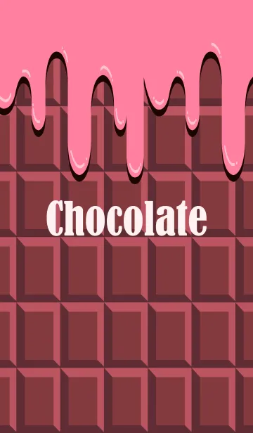 [LINE着せ替え] Strawberry chocolate Theme.の画像1