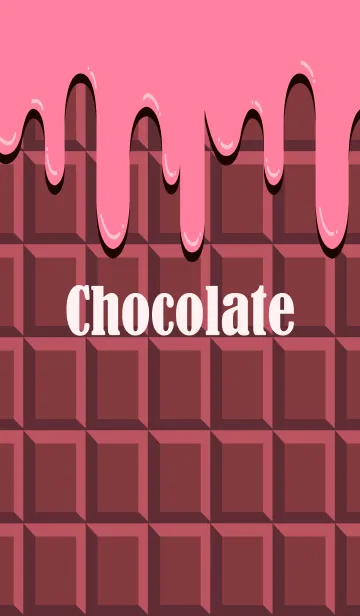 Strawberry chocolate Theme.のLINE着せ替え