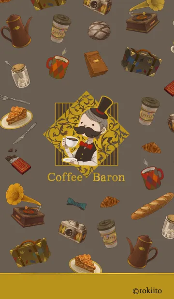 [LINE着せ替え] Coffee Baronの画像1