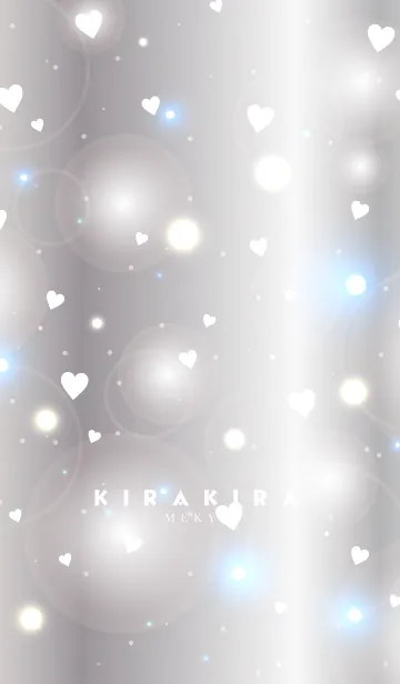 [LINE着せ替え] K I R A K I R A -SILVER HEART-の画像1