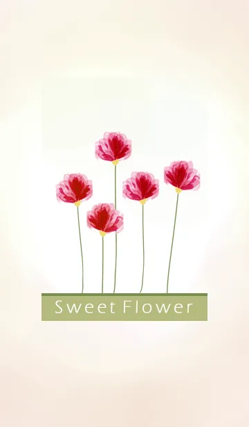 [LINE着せ替え] artwork_Sweet Flower 2の画像1