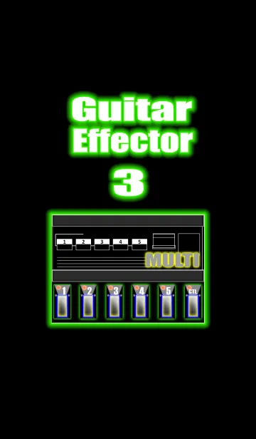 [LINE着せ替え] ギター エフェクターボード3の画像1