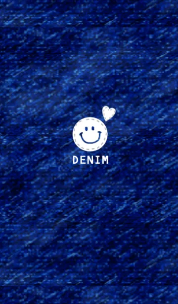 [LINE着せ替え] デニム。にこちゃんスマイル。の画像1