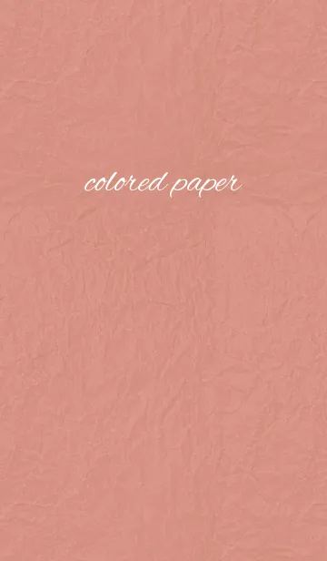 [LINE着せ替え] colored paper / redの画像1