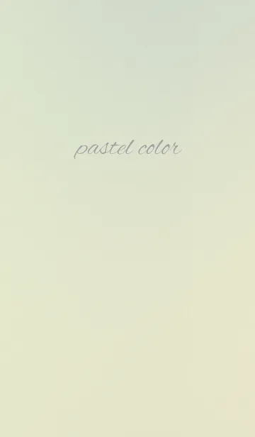 [LINE着せ替え] pastel color / Yellow, green, purpleの画像1