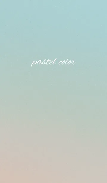 [LINE着せ替え] pastel color / light blue and orangeの画像1