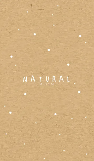 [LINE着せ替え] NATURAL - Kraft-の画像1