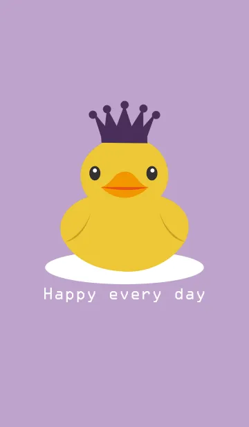 [LINE着せ替え] クラウンアヒルの雪の画像1