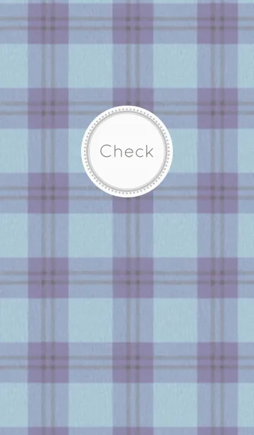 [LINE着せ替え] check2 / blueの画像1