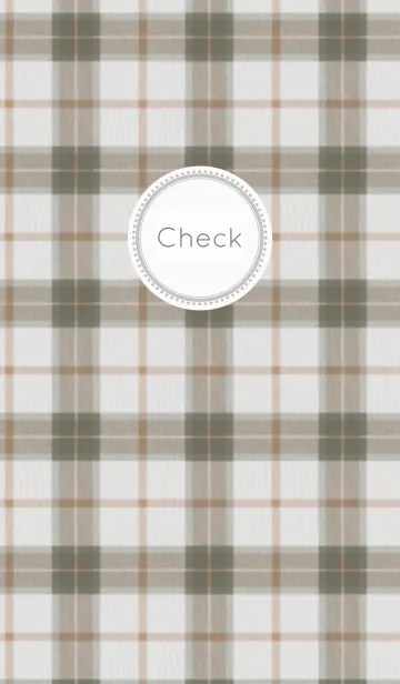 [LINE着せ替え] Check2 / brownの画像1