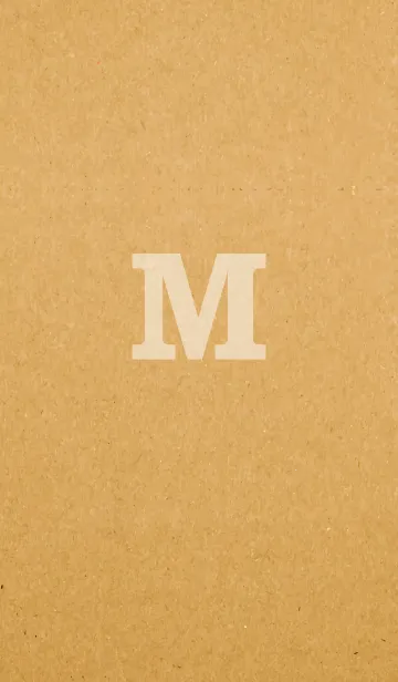 Paper Craft INITIAL -M-のLINE着せ替え