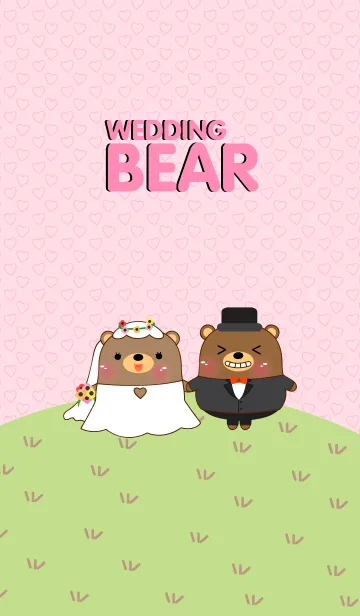 [LINE着せ替え] Wedding Bear (jp)の画像1