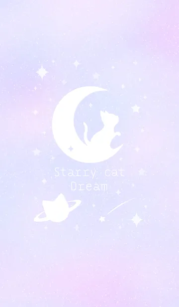 [LINE着せ替え] Starry cat ~dream~の画像1