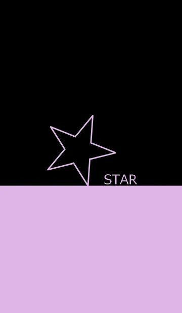 [LINE着せ替え] シンプルと星 2の画像1
