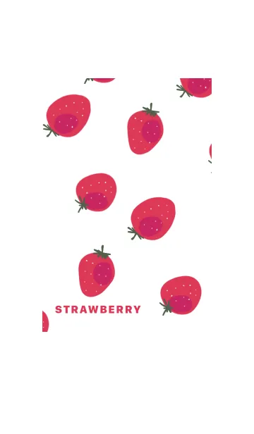 [LINE着せ替え] 苺 Strawberryの画像1