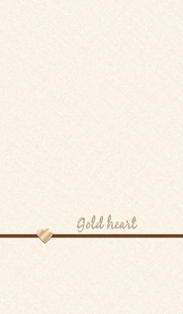 [LINE着せ替え] gold heart*camelの画像1