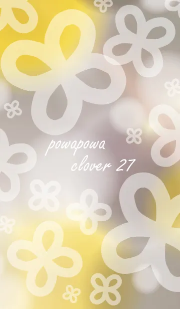 [LINE着せ替え] powapowa clover 27の画像1