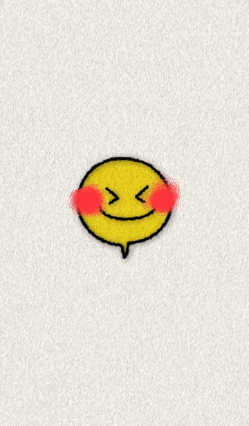 Smiling speech balloon -moco-の着せ替えメイン画像
