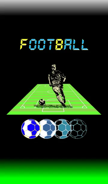 [LINE着せ替え] フットボール ファンの画像1