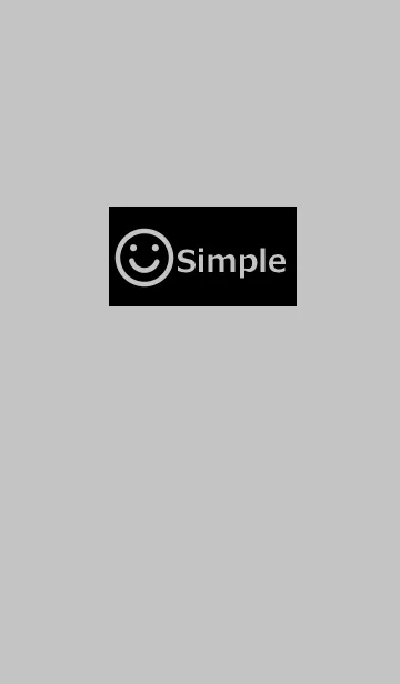 [LINE着せ替え] シンプルと笑顔11の画像1