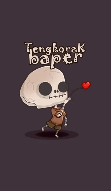 [LINE着せ替え] Tengkorak Baper Themeの画像1