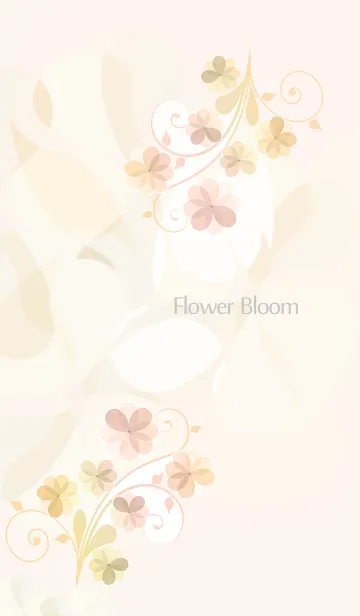 artwork_Flower bloom 3の着せ替えメイン画像