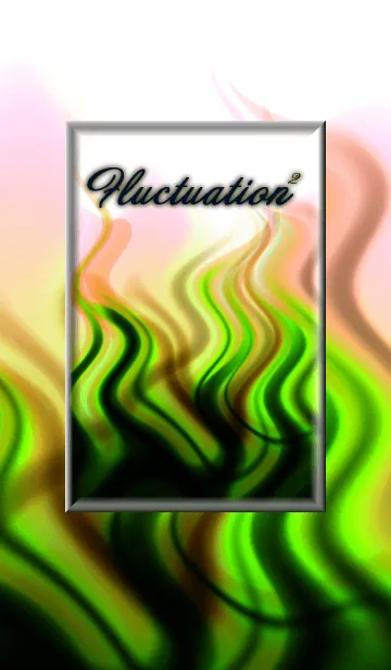 [LINE着せ替え] Fluctuation-2- White ＆ Greenの画像1
