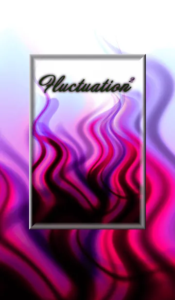 [LINE着せ替え] Fluctuation-2- White ＆ Pinkの画像1