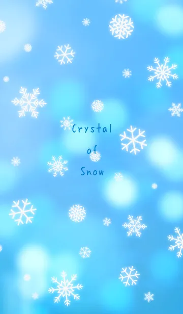 [LINE着せ替え] *Crystal of Snow*の画像1