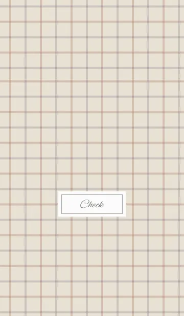 [LINE着せ替え] check3 / brownの画像1