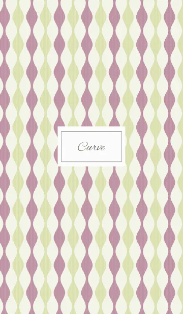 [LINE着せ替え] curve / greenの画像1