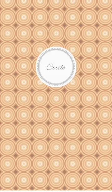 [LINE着せ替え] circle / pinkの画像1