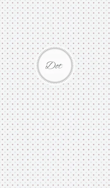 [LINE着せ替え] Dot1 / grayの画像1