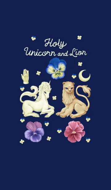 [LINE着せ替え] Holy Unicorn and Lionの画像1