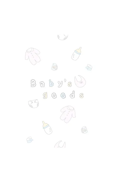 [LINE着せ替え] Baby's goods！！の画像1