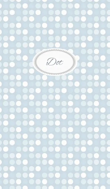 [LINE着せ替え] Dot2 / blueの画像1