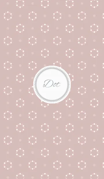 [LINE着せ替え] Dot4 / pinkの画像1