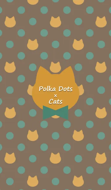 Polka Dots×Cats(Autumn color)Jの着せ替えメイン画像