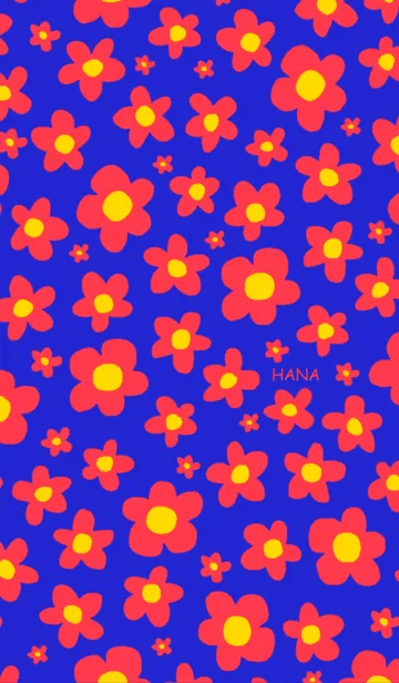 [LINE着せ替え] かわいい花の着せかえの画像1