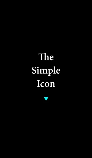 [LINE着せ替え] simple icon theme -blue light-の画像1